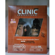 Clinic Professional Biotin Şampuan 500 ML + Biotin Yağı 100 ML