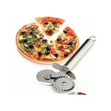 Çift Başlı Metal Pizza Kesici Ve Hamur Ruleti Diğer