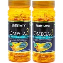 2 Kutu Shiffa Home Omega 3 Balık Yağı 400 Kapsül 1000 Mg