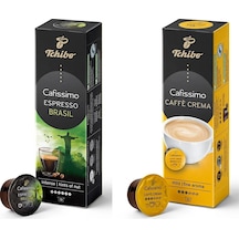 Tchibo Cafissimo Espresso Brasil 10 Adet Kapsül Kahve+cafissimo Caffè Crema Fine Kapsül Kahve