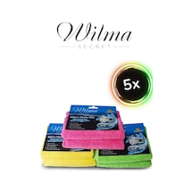 Wilma Secret Mikrofiber Havlu 50x70cm 20 Adet Oto Yıkama Ve Kurulama Bezi Şeffaf