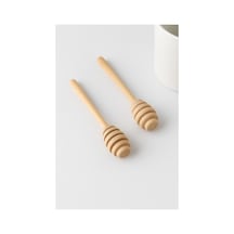 Ahşap Bal Kaşığı Seti 2 Li 16,5 Cm