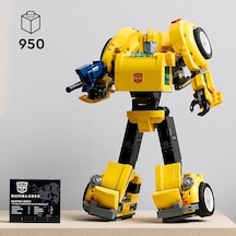 Bumblebee 10338 - Yetişkinler İçin Koleksiyonluk Robot Aksiyon Figürü Yapım Seti 950 Parça