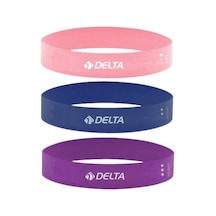 Delta Hmt931 Aerobik Bandı 3'lü Set Çok Renkli