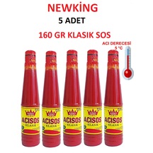 5 Adet Acı Sos 160gr 5 Derece Hot Sauce Yok Böyle Bir Acı Derece 5 Sipariş Verin,sofralarınıza Lezzet Gelsin