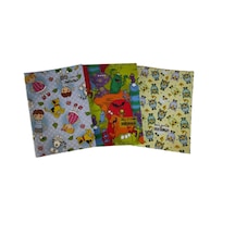 Defter 80 Yaprak Çizgili A5 Defter Karton Kapak 3 Adet