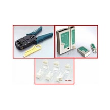 Kablo Tester / Ethernet Pense / Eth.50.Adet Uç