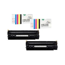 2 Adet 36a Cb436a Hp Laserjet P1505 Uyumlu Toner