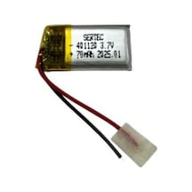 401120 3.7v 70 Mah Li-polymer Pil Devreli/1.5a 770770