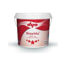 Dyo Beşyıldız Silikonlu Mat Iç Cephe Boyası 20 KG