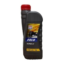 M Oil Eolo Super 4T 15W-40 Yarı Sentetik Motosiklet Motor Yağı 1 L