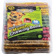 Doglife Burgu Çubuk Karışık Renkli Köpek Ödülü 10 G 100'lü
