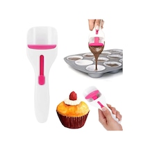 Sones Cupcake Kepçesi İtilebilir Emek Tasarrufu Sağlayan Hamur Çikolata Sosu Ölçüm Kaşığı