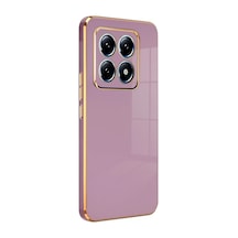Uryport Xiaomi Mi 14t Pro Volet Silikon - Mor