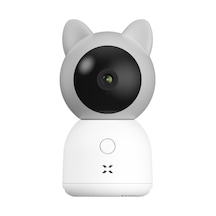 Akıllı Bebek Kamerası Sıcaklık Ve Nem Ölçümü Ve Ninni Çalma Smart Baby Camera