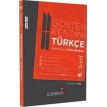6. Sınıf Türkçe Göster Kendini Soru Bankası- Çalışkan Yayınları