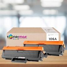 Hp Uyumlu 106a / W1106a Muadil Toner 2'li  Paket - Çipli / 107a / 107w / Mfp 135w / Mfp
