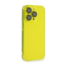 Apple Uyumlu iPhone 13 Pro Kılıf Armada Lensli Kapak - Sarı 0.2M-Çok Renkli