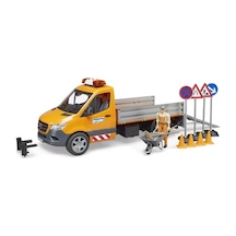 Bruder Mercedes Benz Sprinter Yol Bakım Aracı ve Elemanı 02677 Li