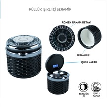 Küllük Işıklı Siyah Seramik