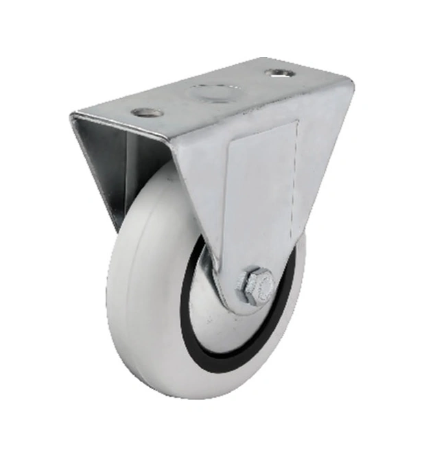 Hts 355 - 75x25 Mm Pvc Makaralı Sabit Teker 4 Adet Tdrtr Çok Renkli