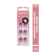 İmpress Color Kendinden Yapışkanlı Takma Tırnak Kısa Ombre Pembe