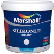 Marshall Özel Mat Duvar Boyası 7.5Lt=10Kg-Silikonlu-Tam Silinebil (280268711)
