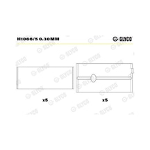 Glyco H10665030 Ana Yatak 0.30 Fusion 02 12 Fiesta 02 1.4 1.5 1.6 Tdcı Focus Iıı Iı 04 Courier 12 1.5 1.6 Tdcı P206 P306 P307 P1007 C2 C3 C4 C4 C5 Berlingo 307 308 407 508 Partner Tepee 1.4 Hdi 1.6 Hdı Dw4 Dw6 2s6q6333aa Diğer