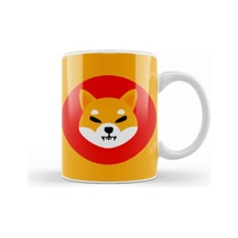 Shiba Inu Coin Kupa Bardak Porselen No13956 Karışık