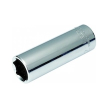 İzeltaş 1107 06 4008 8mm 1/4 Altı Köşe Derin Lokma Anahtar