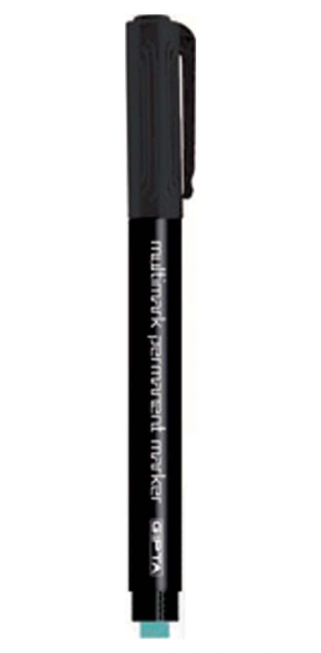 Asetat Kalemi Permanent Marker S Seri Siyah F154000 12 Li Paket