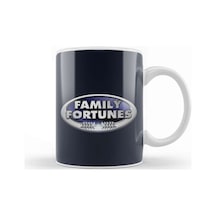 Retro Family Fortunes Logo Kupa Bardak Porselen Karışık