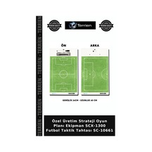 Özel Üretim Strateji Oyun Planı Ekipman Scx-1300 Futbol Taktik Tahtası Sc-10661 Çok Renkli