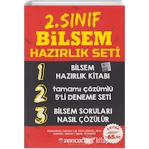 Zeki Çocuk Yayınları 2. Sınıf Bilsem Hazırlık Seti Son Baskı 2020
