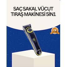 Şarjlı Sessiz Çalışan Saç Ve Sakal Şekillendirici Profesyonel Erkek Tıraş Makinesi - Lisinya