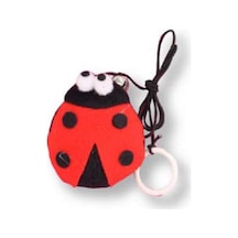 Eastland 7 CM İpli Uğur Böceği Peluş Kedi Oyuncağı