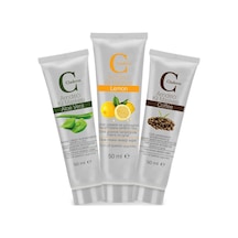 Claderm 3'lü (Aloe Vera-Lemon-Coffe) Avantaj Paketi 50 ML