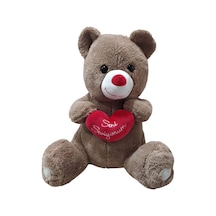 Uçar Oyuncak Pk 25 45 Cm Camel Kalpli Ayı Ucr-004 Çok Renkli