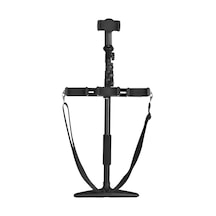 Hallow-160 Cm/63 İnç Katlanabilir Selfie Standı, 1/4 İnç Bilyalı D12758