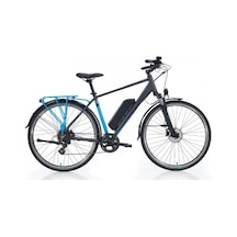 Carraro E-line Elife 2.1 Hd Fren 7 Vites 28 Jant Elektrikli Şehir Bisikleti Antrasit Mavi Siyah 52 K Çok Renkli