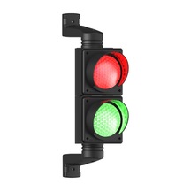 Mesan Ø100mm Ledli İkili Trafik Lambası 24vdc Ms 8031.1.2.12-24vdc