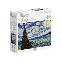 Yıldızlı Gece 1000 Parça 2,2mm Kalınlık 48x68cm Profesyonel Hobi Puzzle Yapboz Serisi