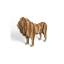 Ahşap Maket Aslan 191 X 131 X 63mm