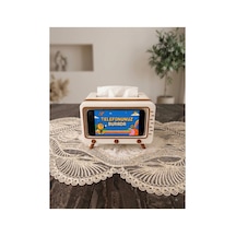 Tv Görünümlü Peçetelif Kahverengi - 910170858 Kahverengi