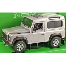 Welly Land Rover Defender 1:24 Gümüş Model Araba