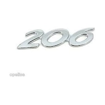 Pegeout 206 Bagaj Yazısı