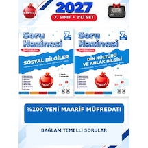 Soru Hazinesi 2027 7.sınıf Sosyal-din %100 Maarif Model Bağlam Temelli Soru Hazinesi Seti+kronometre
