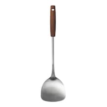 Ikea Slıtstark Paslanmaz Çelik Izgara Spatulası 37 Cm Kahverengi Krom Kahverengi Ve Gümüş