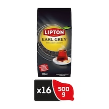Lipton Earl Grey Bergamot Aromalı Dökme Çay 500 Gr X 16 Adet