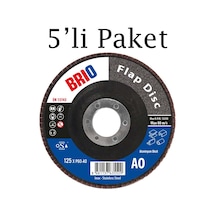 Brio Flap Disk 125xp60 Ao 5'li Paket